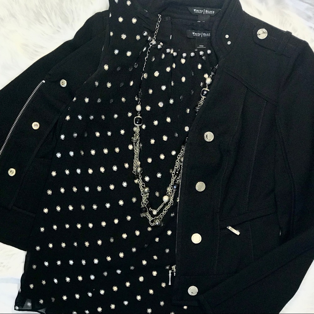 White House Black Market Sleeveless Top